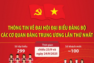 Thông tin về Đại hội đại biểu Đảng bộ các cơ quan Đảng Trung ương lần thứ nhất