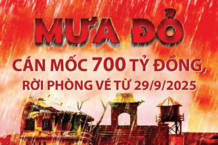 "Mưa đỏ" cán mốc 700 tỷ đồng, rời phòng vé từ ngày 29/9/2025
