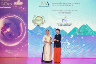 PNJ được JWA vinh danh về phát triển bền vững 