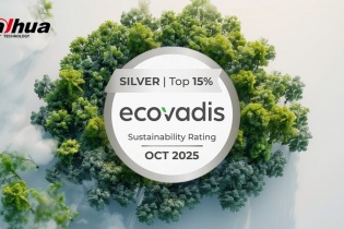 Dahua Technology nhận Huy chương Bạc từ EcoVadis cho thành tích về bền vững