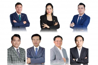 Những gương mặt Top 10 Doanh nhân Sao Đỏ 2025