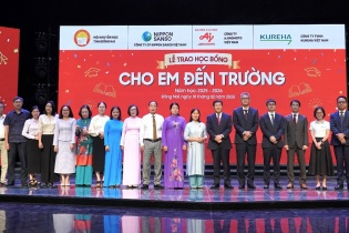 Học bổng "Cho em đến trường": Đồng hành bền bỉ vì thế hệ tương lai
