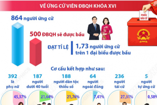 Bầu cử Quốc hội và HĐND các cấp: Công tác nhân sự được chuẩn bị chặt chẽ, bảo đảm cơ cấu theo quy định