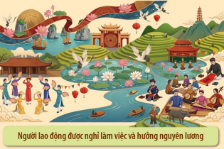 Người lao động được nghỉ làm việc và hưởng nguyên lương vào ngày 24/11 - Ngày Văn hóa Việt Nam