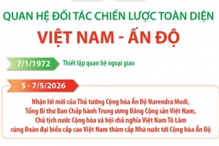 Quan hệ Đối tác Chiến lược toàn diện Việt Nam - Ấn Độ