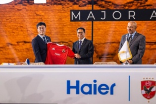 Haier ký thỏa thuận tài trợ 4 năm với Al Ahly FC