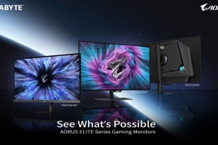 GIGABYTE giới thiệu dòng màn hình chơi game AORUS ELITE Series với công nghệ OLED và Mini LED