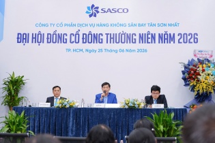 Đại hội SASCO 2026: Tăng trưởng bứt phá, cổ tức tiền mặt hấp dẫn 46,24%