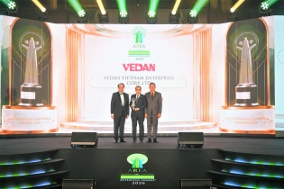 Vedan Việt Nam đạt giải thưởng Doanh nghiệp Trách nhiệm châu Á 2026