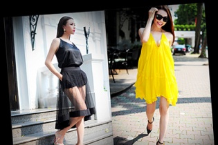 Trà Ngọc Hằng phối đồ sexy dạo phố