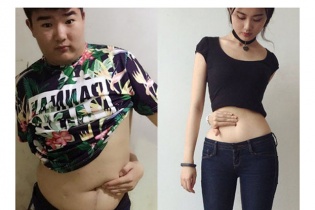 2 bức ảnh "chạm tay vào rốn" gây bão mạng Trung Quốc