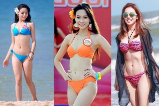 Hoa hậu Việt với những khoảnh khắc bikini tuyệt đẹp