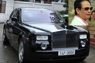 Rolls Royce Phantom của ông Đào Hồng Tuyển đã bán với giá 9 tỷ đồng