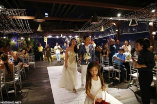 Tiệc cưới lãng mạn của nhiếp ảnh gia Na Sơn và Angelina Ngo