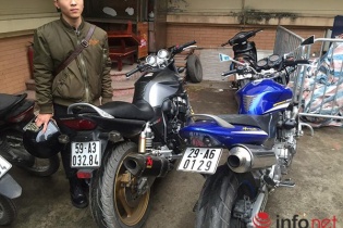 Hà Nội: Nhiều xe mô tô hàng trăm triệu không giấy tờ “đại náo” đường phố 