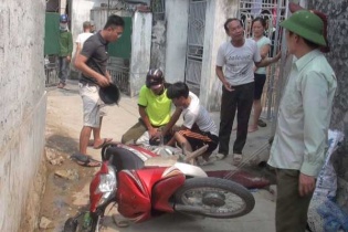 Nghệ An: Giải cứu người đàn ông bị đối tượng ngáo đá khống chế làm con tin 