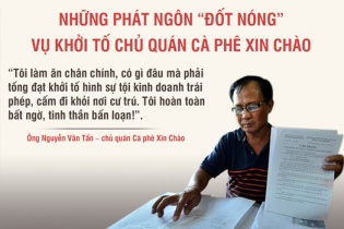 Những phát ngôn "đốt nóng" vụ khởi tố chủ quán Xin Chào