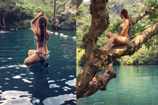 Hoa hậu Ngọc Diễm bật mí về chốn thần tiên hoang sơ ở Quảng Bình