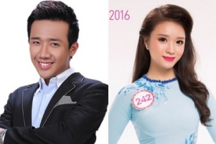 Trấn Thành "tan chảy" trước thí sinh hoa hậu chưa tốt nghiệp PTTH