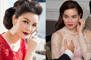 Những trang sức kim cương khủng của sao Việt