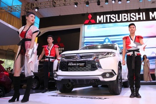 Vietnam Motor Show 2016: Pajero Sport là tâm điểm gian hàng Mitsubishi