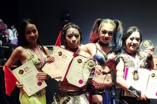 Bellydance Việt Nam giành cúp vô địch tại giải đấu châu Á