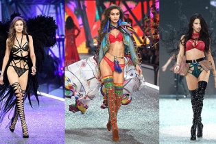 Ngắm dàn người mẫu nóng bỏng trong show nội y Victoria"s Secret