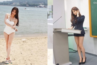 Sự thật về nữ giảng viên xinh đẹp nhất Hàn Quốc làm siêu lòng cộng động mạng
