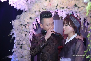 Hari Won - Trấn Thành trải qua nhiều cảm xúc trong hôn lễ