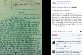 Bài văn khiến cô giáo phê: "Sợ anh quá! Anh toàn nói những chuyện không tưởng..."