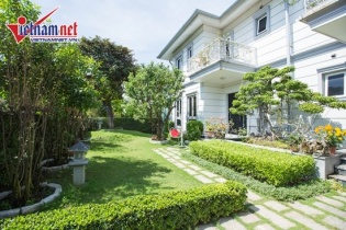 Ngắm biệt thự phong cách hoàng gia của Hồ Quỳnh Hương