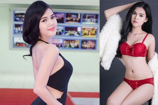 "Bản sao" Ngọc Trinh đóng phim "Không tiền cạp đất mà ăn"