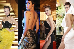 Phong cách mặc hở đến "nghẹt thở" của siêu mẫu Phương Mai