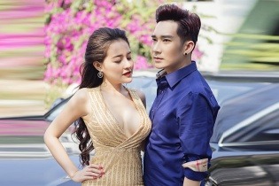 Quang Hà diễn lạnh lùng bên hot girl Ngân 98