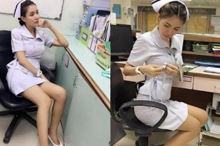 Nữ y tá bị mất việc vì... quá gợi cảm