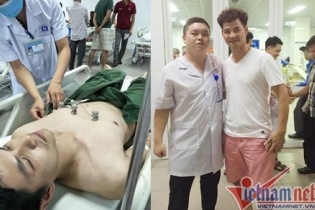 Xuân Bắc xin lỗi khán giả vì đưa đồng nghiệp đi cấp cứu