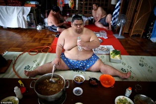 Bí mật về cuộc sống của những đô vật sumo Nhật Bản
