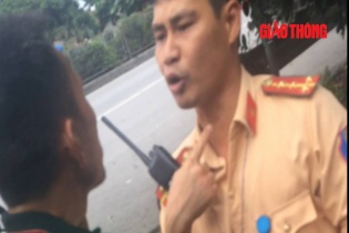 Thực hư việc CSGT Hải Dương đánh rách môi tài xế vi phạm?