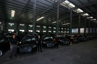 Ngắm dàn xe Audi mới tinh phục vụ APEC 2017 tại Đà Nẵng