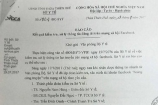 Sẽ rút quyết định phạt bác sĩ nói xấu Bộ trưởng Tiến