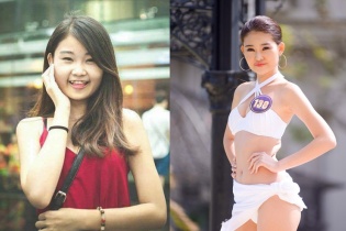 Nhan sắc trước khi đăng quang của tân Hoa hậu Đại dương Ngân Anh