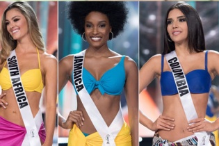 Top 10 Hoa hậu Hoàn vũ 2017 khoe dáng với bikini