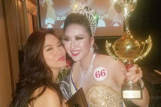 Nhờ "dao kéo", Phi Thanh Vân đăng quang hoa hậu ở Mỹ
