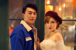 Lilly Luta mặc sexy dạo phố đông cùng ca sĩ Hoàng Kỳ Nam
