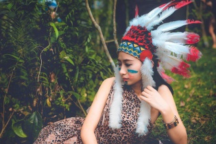 Ảnh kỷ yếu thổ dân "độc và lạ" của học sinh Thái Nguyên