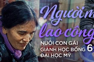 Mẹ lao công học hết lớp 3, nuôi con gái giành học bổng 6 tỷ đại học Mỹ