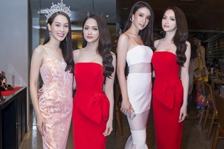 Hương Giang đọ sắc đương kim Hoa hậu Chuyển giới và thí sinh hot nhất 2018