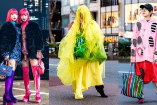 Giới trẻ mặc nổi loạn trên đường phố Tokyo