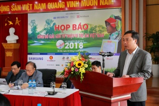 Khởi động giải golf Vì trẻ em Việt Nam 2018