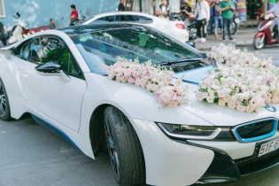 Thiếu gia đích thân lái xe sang 7 tỷ đồng “rước” Diệp Lâm Anh “về dinh”